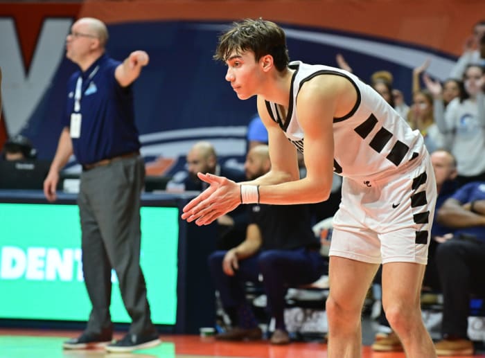 DePaul Prep Mount Carmel Illinois boys basketball March 9 2024 Tim Vizer 26827